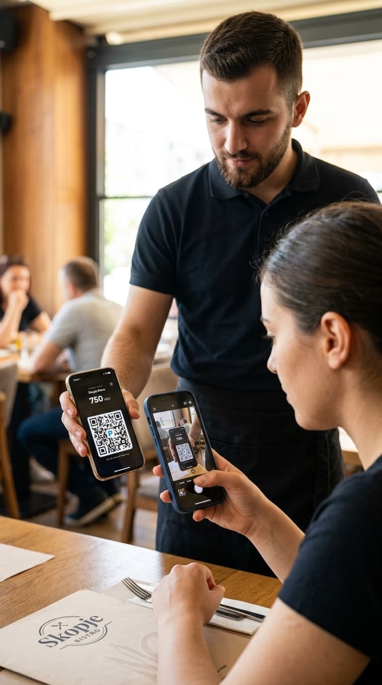 POS QR Checkout view 2